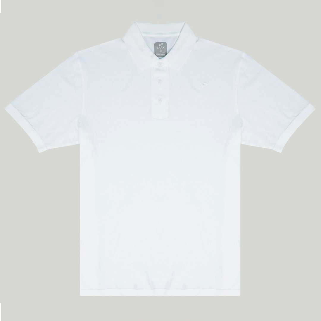 BAAZ Men Solid Polo Shirt